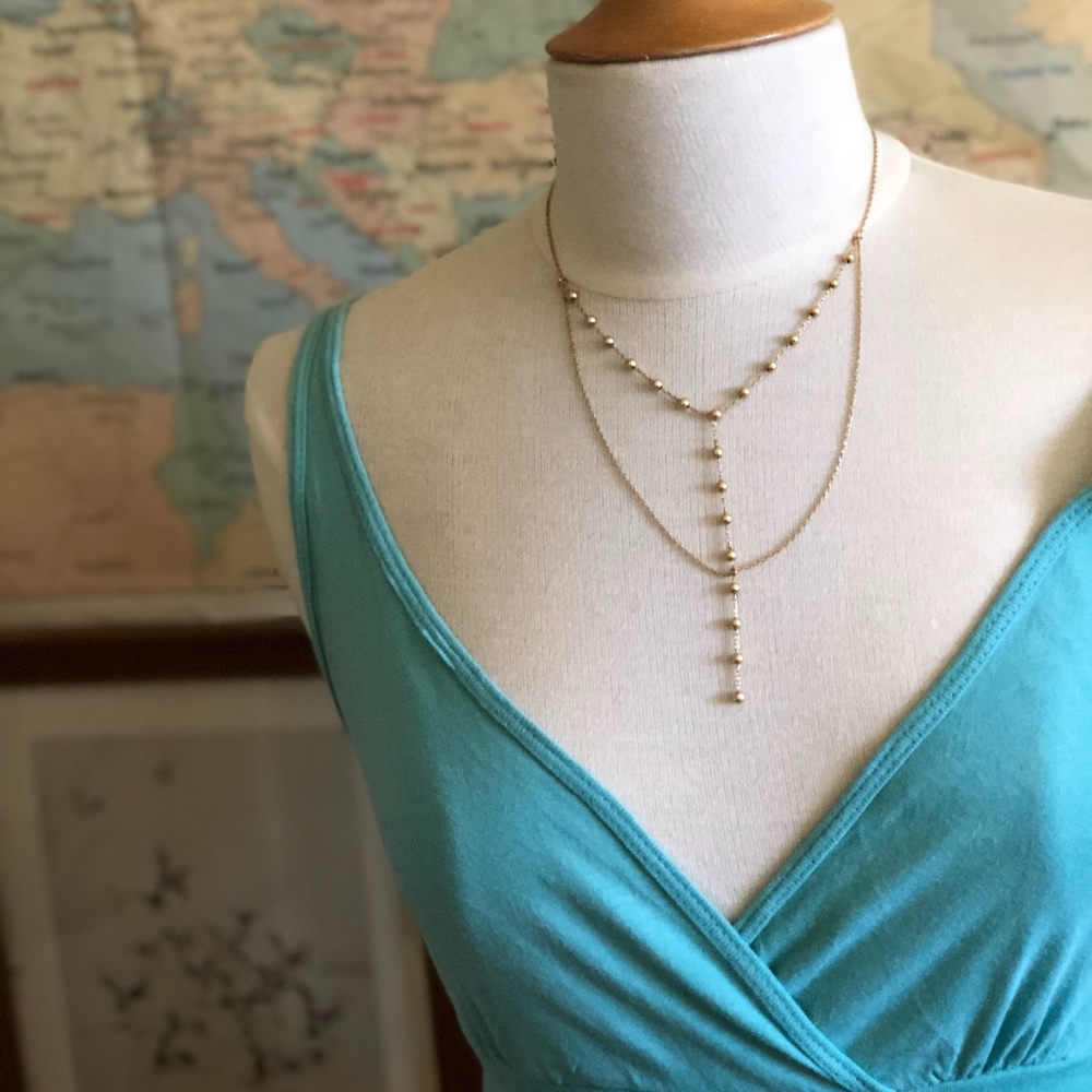 Therapy LA Made Teal Dress - Picture 2 of 6